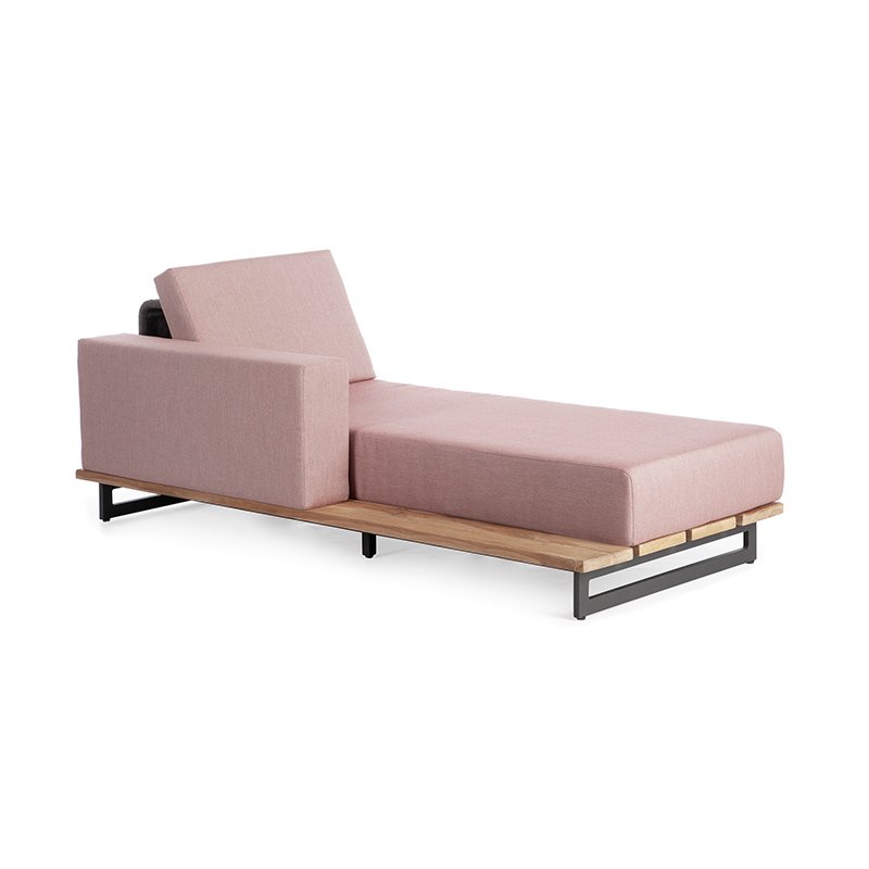 23718 Chaise Right with Armrest Ona