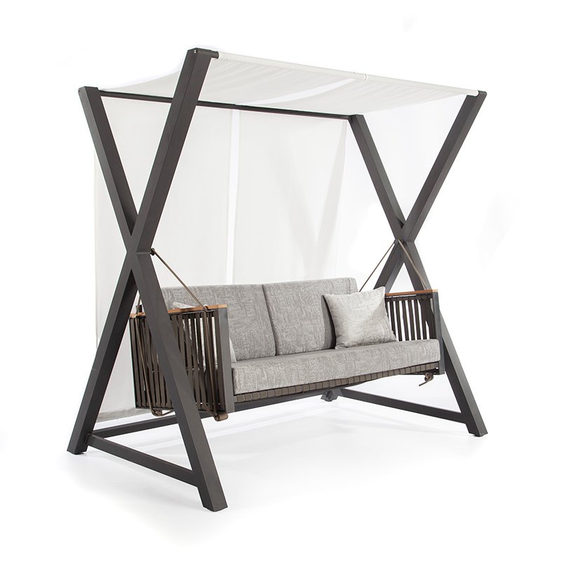 23807 Hanging Sofa with stand Boston