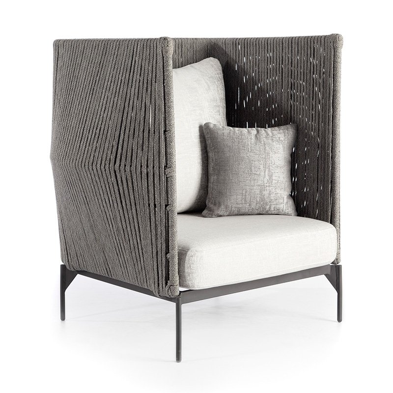 24169 High Armchair Boston